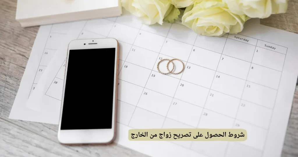 شروط الحصول على تصريح زواج من الخارج